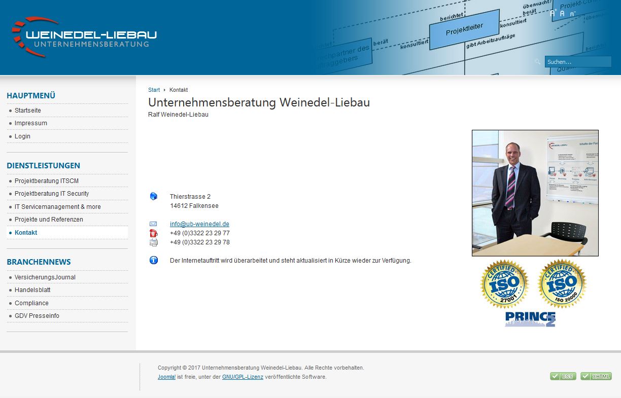 Unternehmensberatung Weindel-Liebau